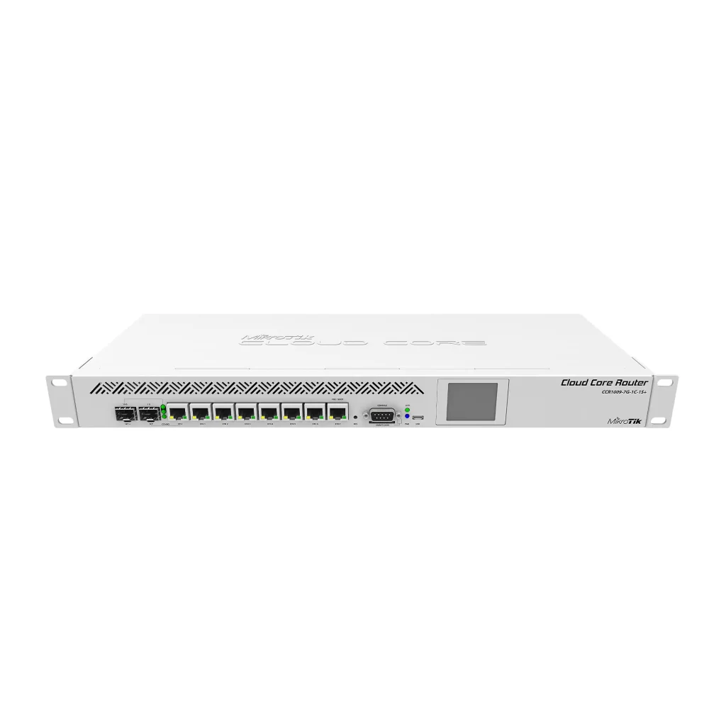 روتر میکروتیک مدل +Mikrotik CCR1009-7G-1C-1S