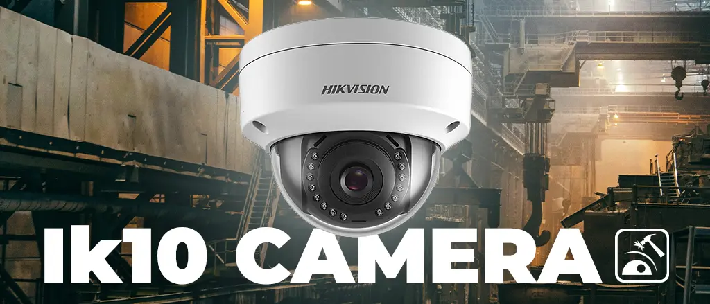 دوربین مداربسته ضد ضربه IK10 هایک ویژن - Hikvision IK10 shockproof CCTV camera