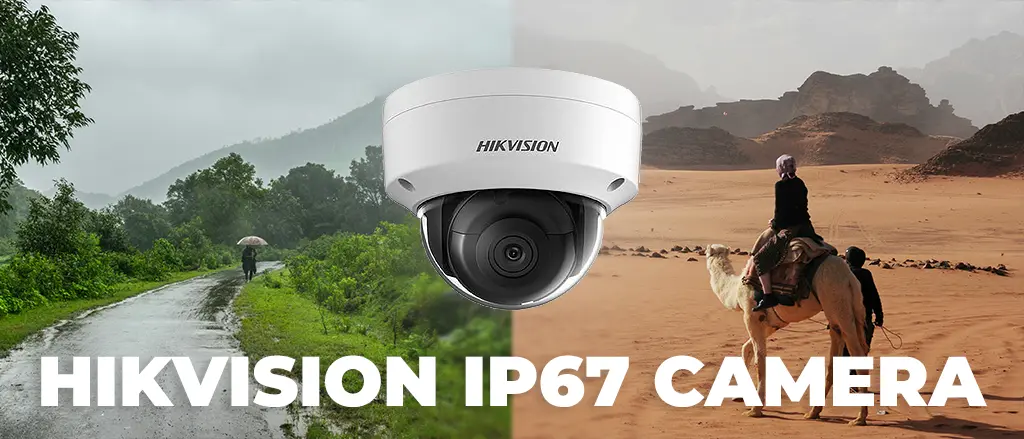 دوربین مداربسته ضد آب و ضد گرد و غبار IP67 هایک ویژن - Hikvision IP67 waterproof and dustproof CCTV camera
