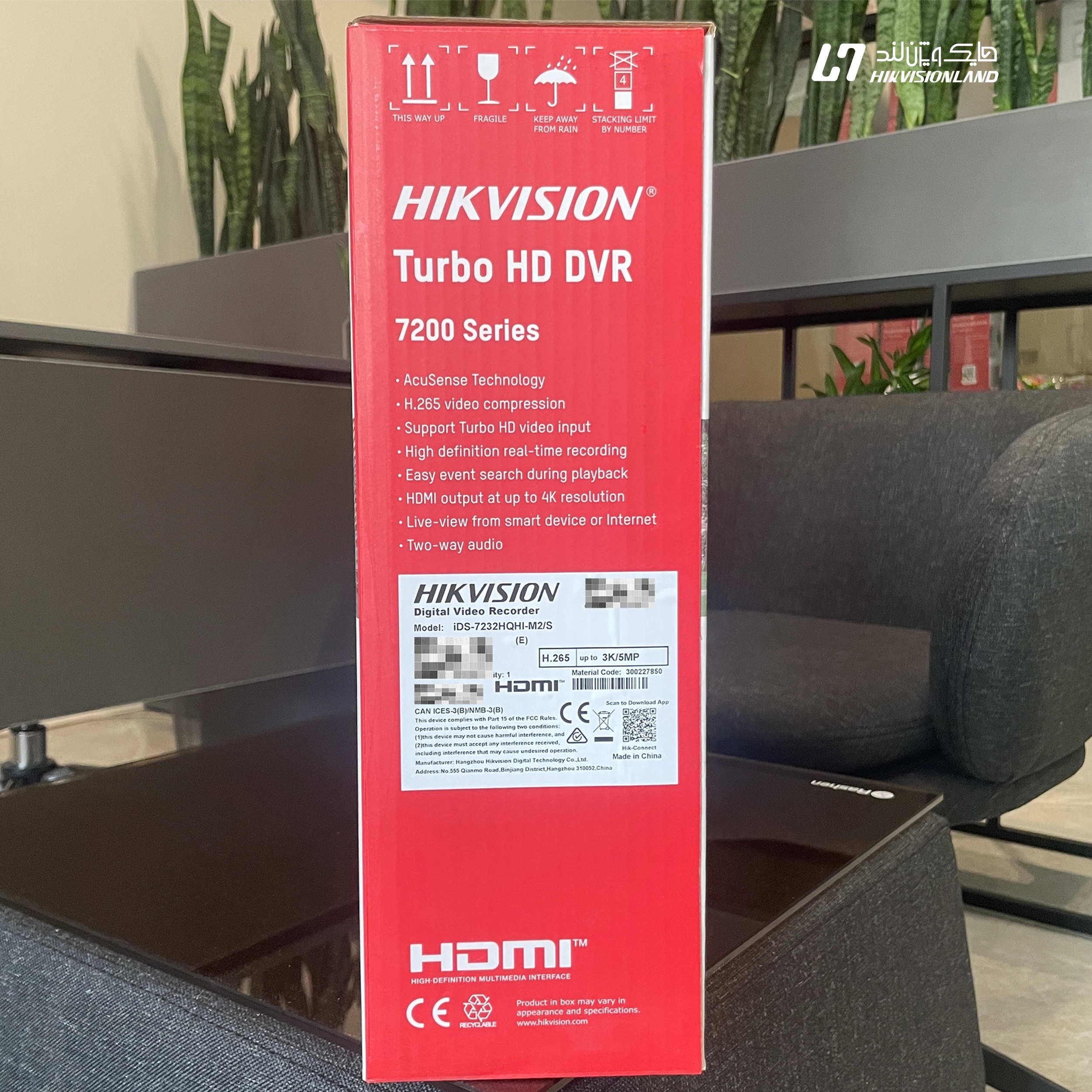 رکوردر DVR هایک ویژن مدل iDS-7232HQHI-M2/S