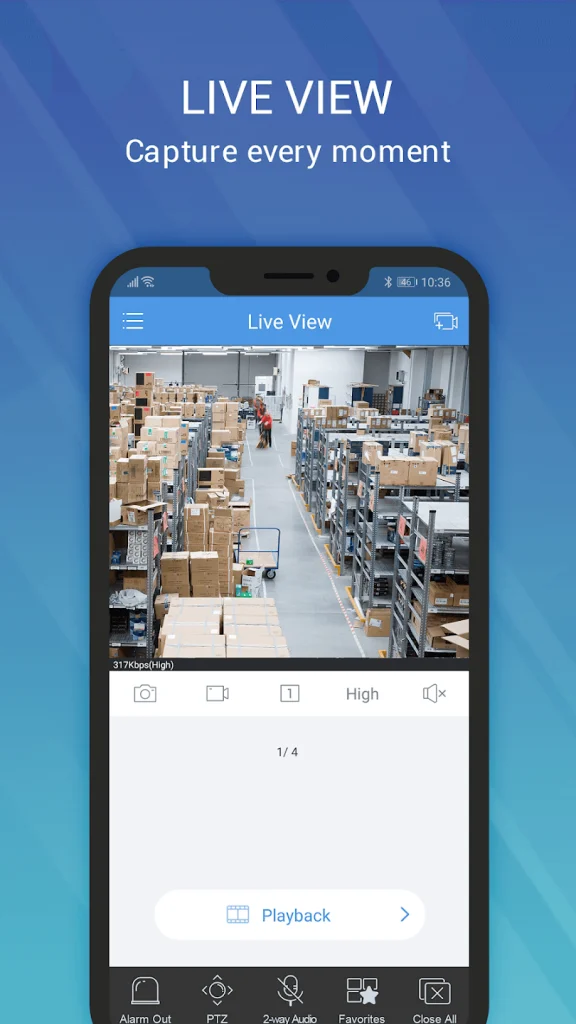 نرمافزار EZView یونی ویو (Uniview)