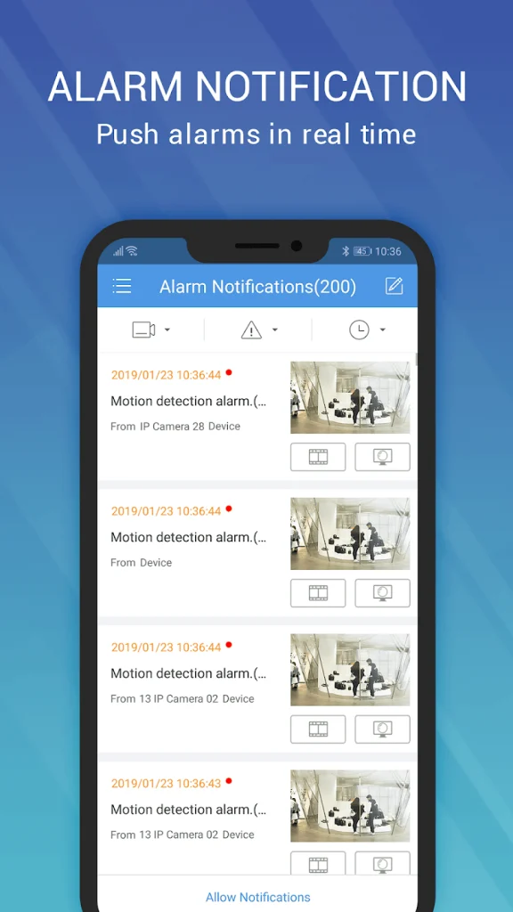 نرمافزار EZView یونی ویو (Uniview)
