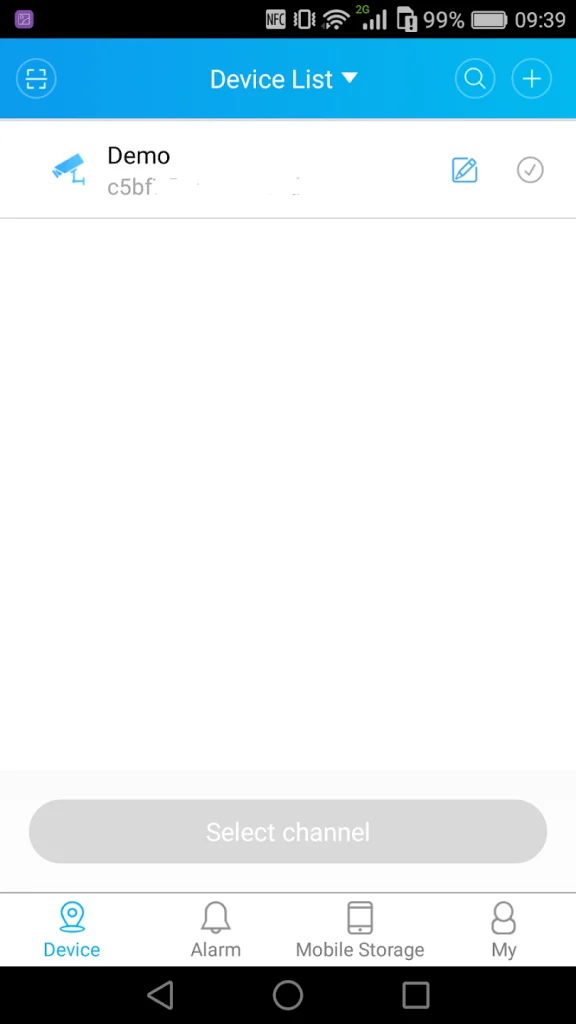 نرم افزار موبایل XMeye