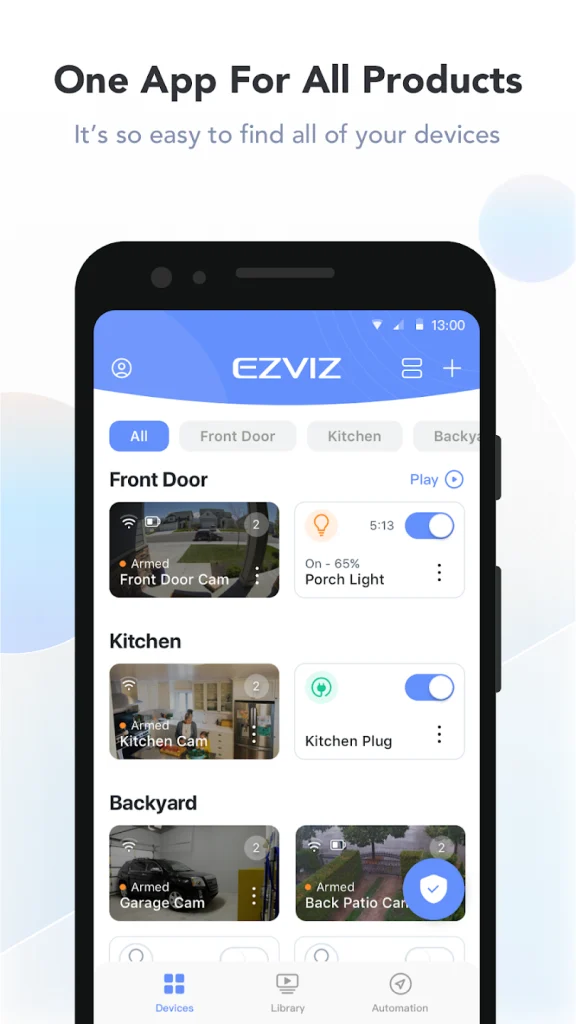 نرم افزار موبایل EZVIZ