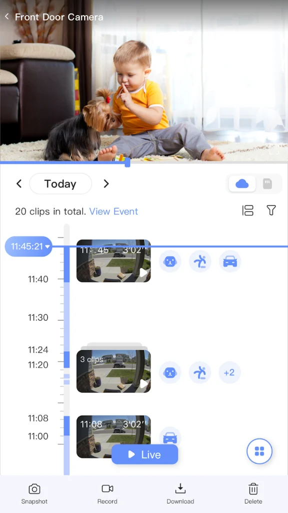 نرم افزار موبایل EZVIZ