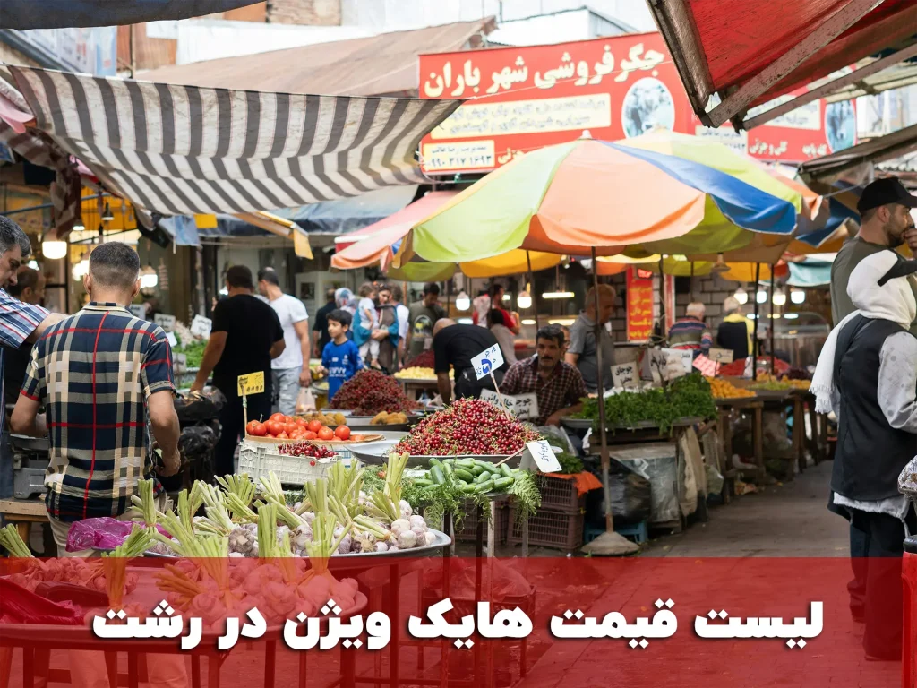 لیست قیمت هایک ویژن در رشت