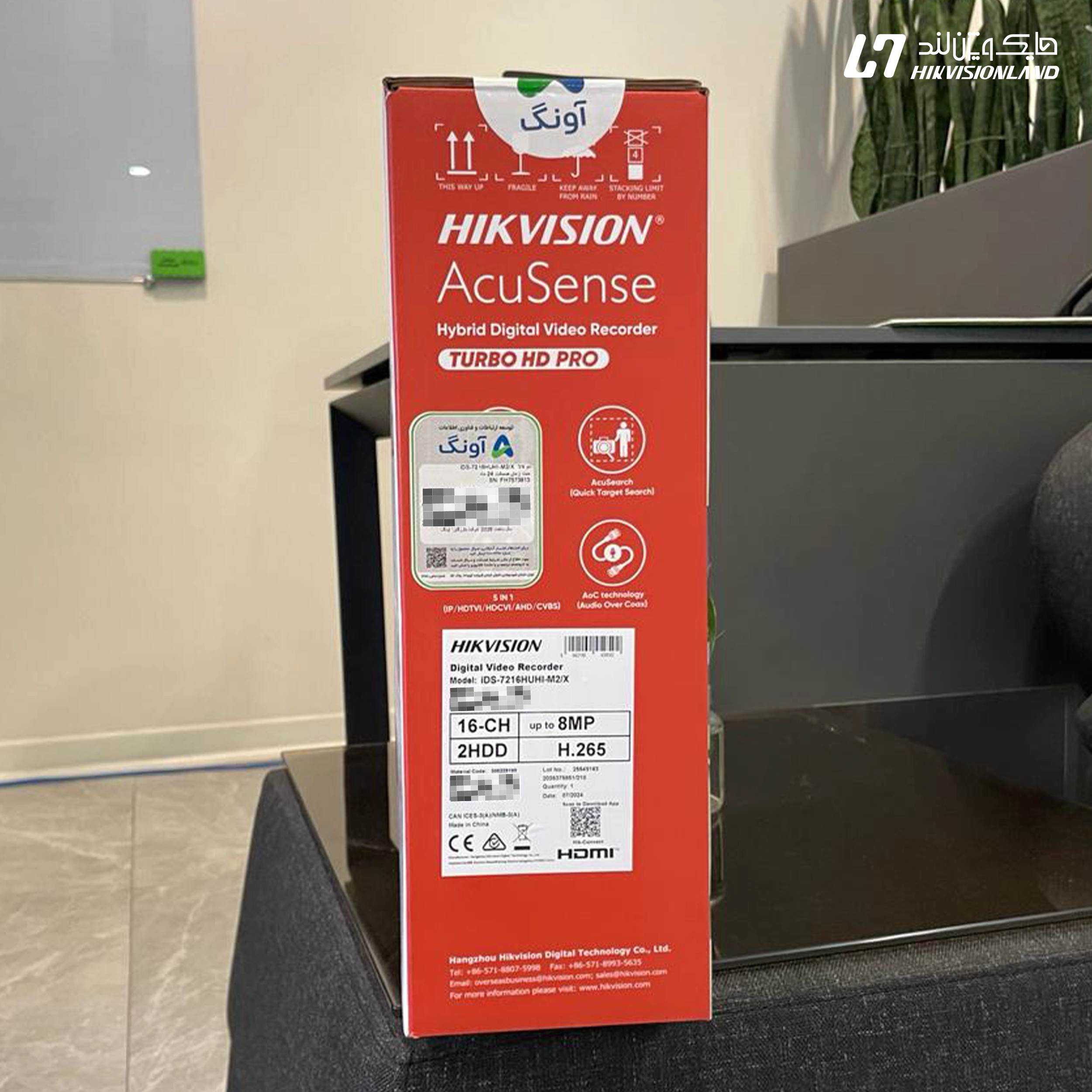 رکوردر DVR هایک ویژن مدل iDS-7216HUHI-M2/X
