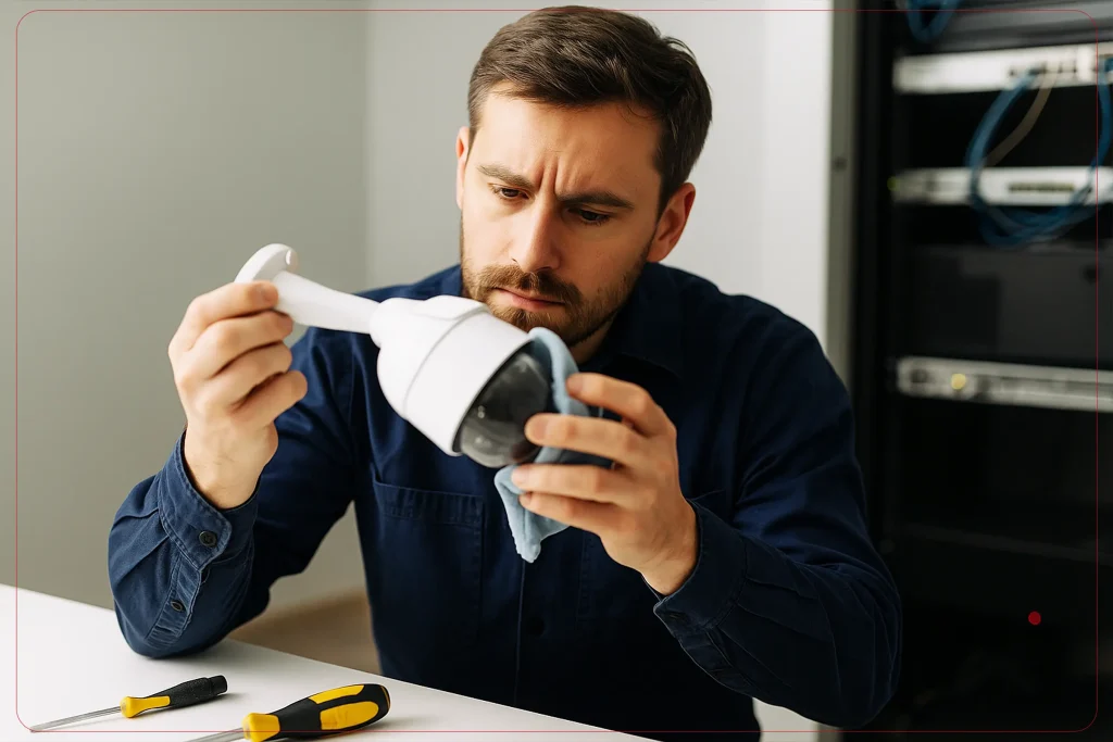 پشتیبانی دوربین مداربسته