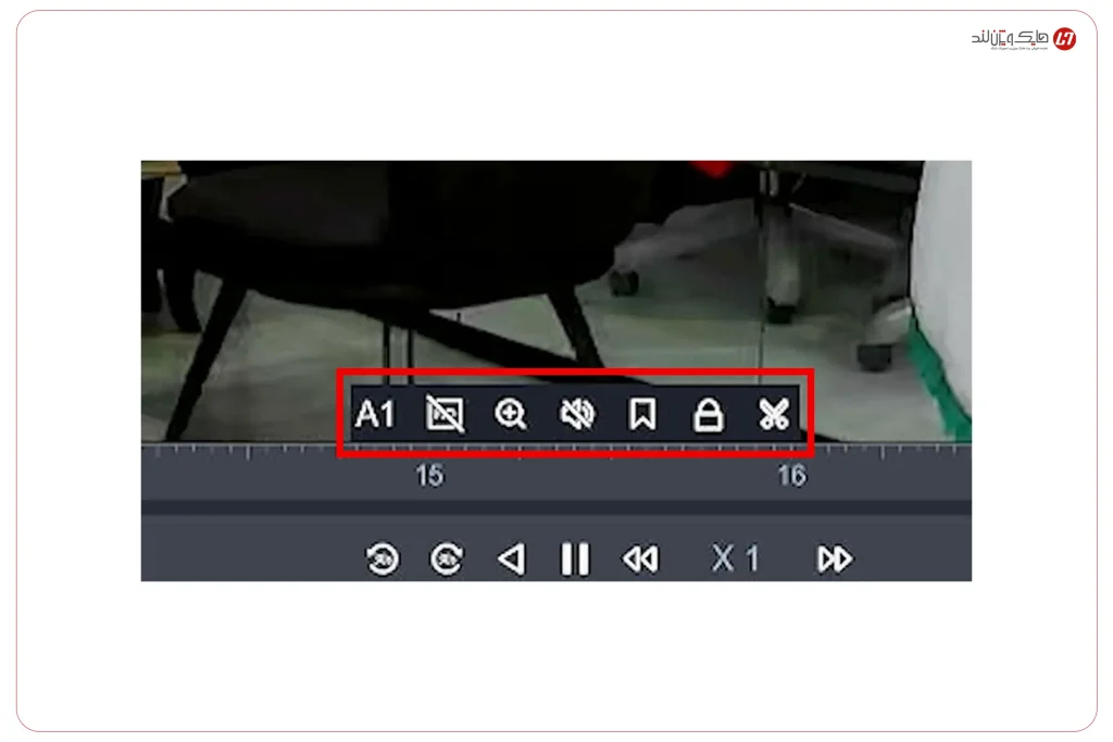 ابزارهای خروجی و مدیریت ویدئو در پلی بک DVR/HVR هایک ویژن