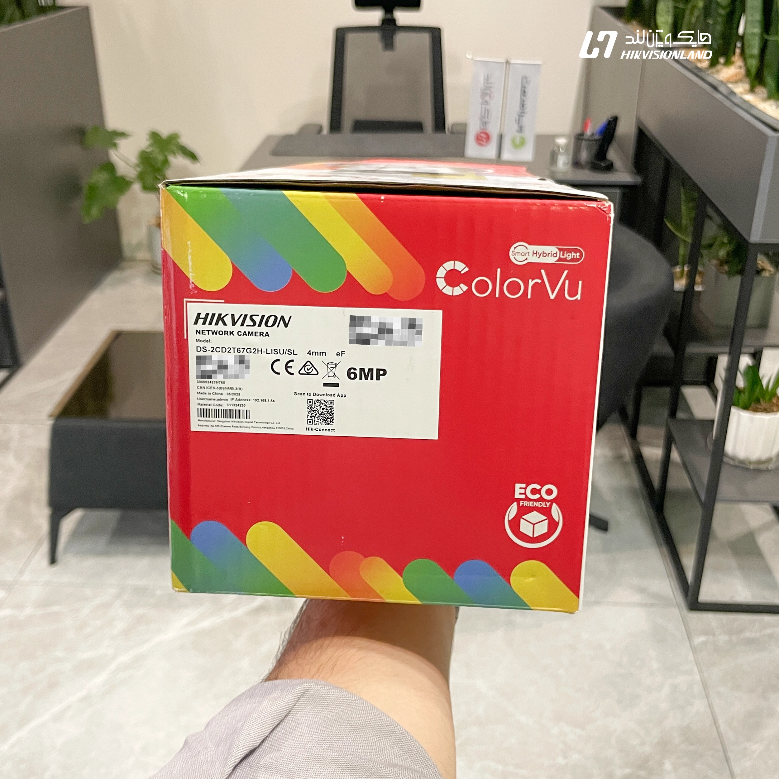 دوربین مداربسته هایک ویژن مدل DS-2CD2T67G2H-LISU/SL