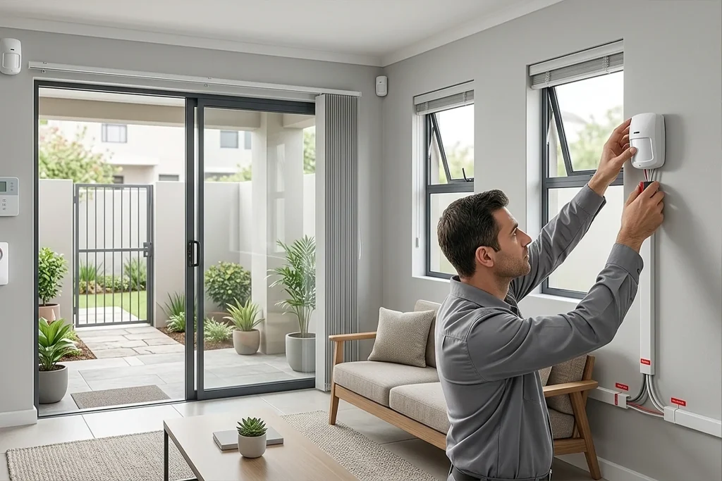 نصب دزدگیر برای واحد همکف با پوشش پنجره و بالکن