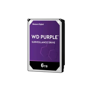 هارددیسک اینترنال وسترن دیجیتال مدل Purple WD60PURZ ظرفیت 6 ترابایت