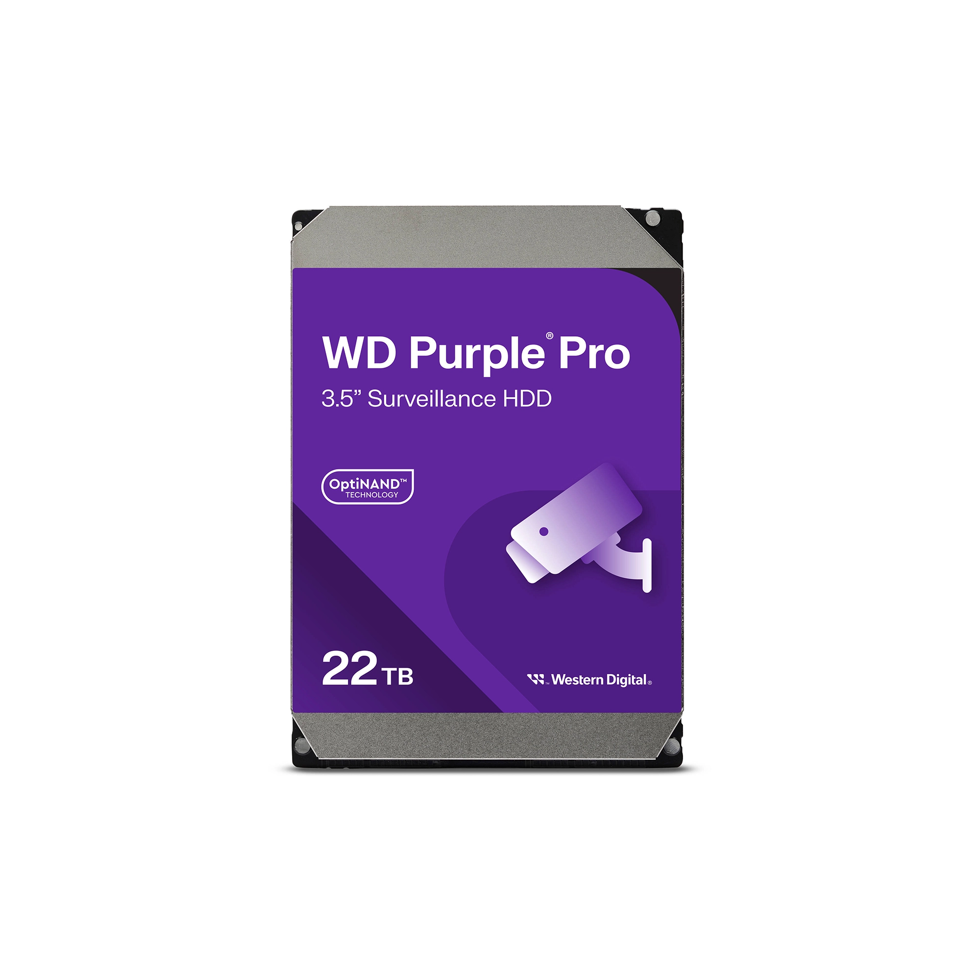هارددیسک اینترنال وسترن دیجیتال مدل Purple Pro ظرفیت 22 ترابایت